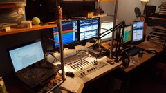 De thuisstudio compleet operationeel