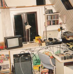 Homestudio op mijn zolderkamertje