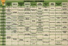 programmering zaterdag 2 december