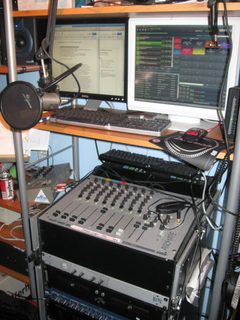 Nog in de flightcase, maar wel met de D&R Airmate