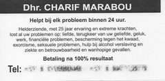 Dhr. CHARIF MARABOU